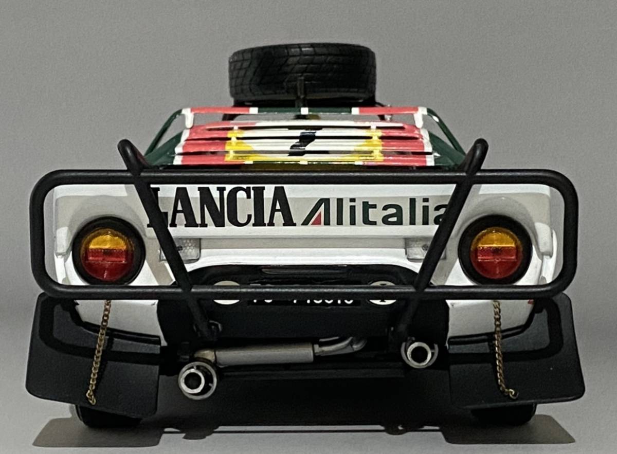 京商 1/18 Lancia Stratos HF Rally #7 1977 ◇WRC Safari Rally 3位 