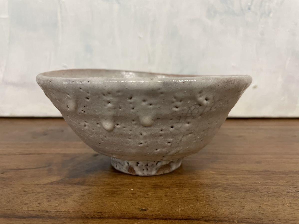 井戸茶碗 李朝 高麗 蔵出し目 跡五個 貫入 裏千家 表千家萩 茶道具#1 井戸茶碗 李朝 高麗 蔵出し目 跡五個 貫入 裏千家 表千家萩 茶道具#1