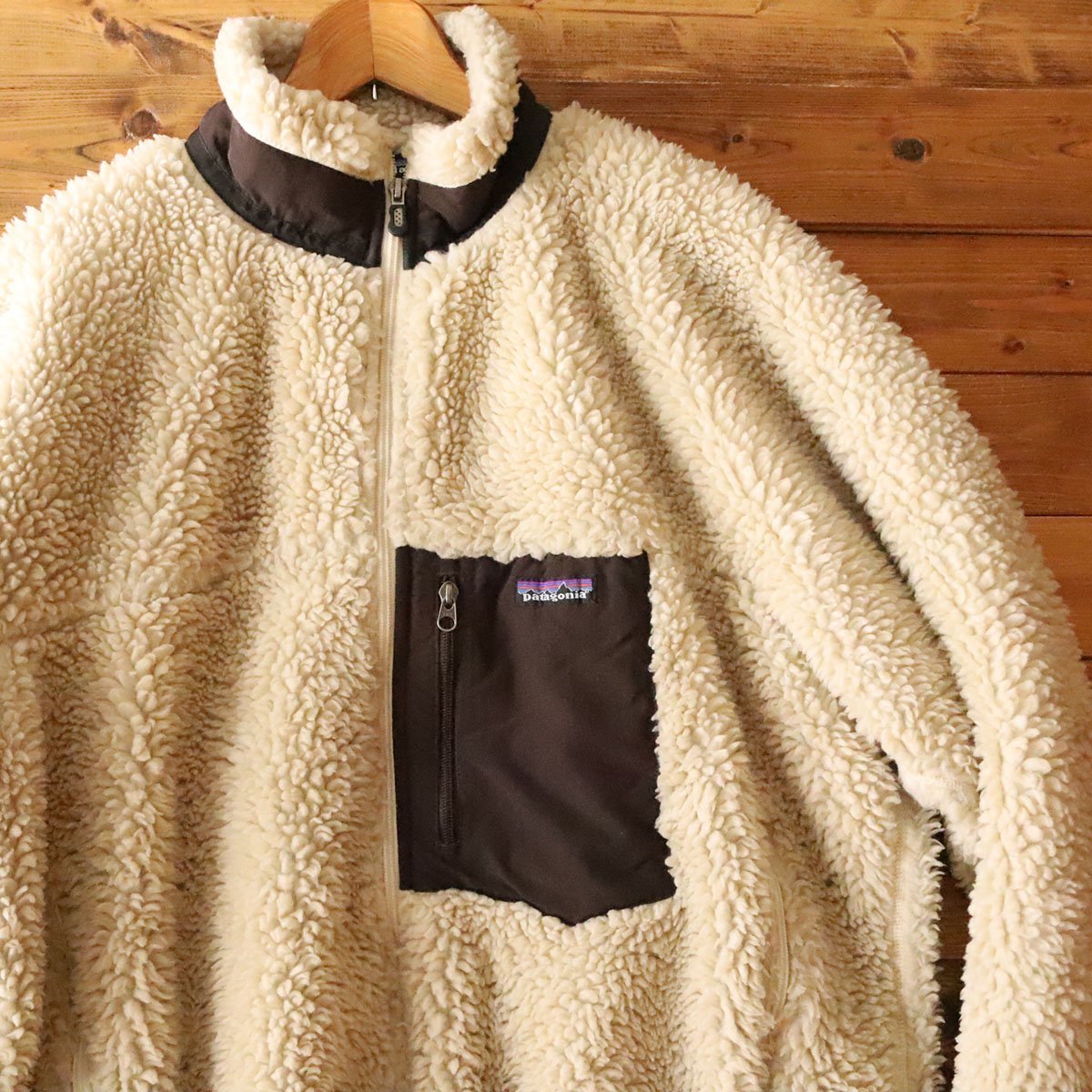 G5/3.14 patagonia パタゴニア ボアジャケット フリース XL アイボリー 