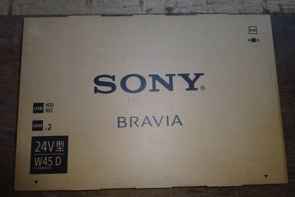 ソニー KJ-24W450D [BRAVIA（ブラビア） 24V型液晶テレビ