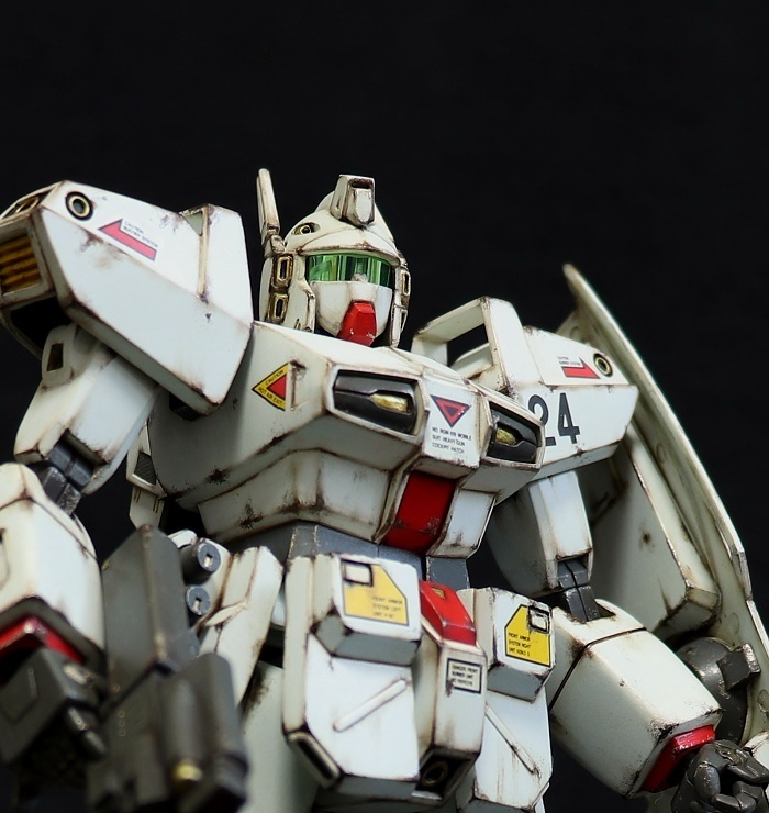 ☆ 1/100 ヘビーガン 小改造塗装完成品（旧キット ガンダムF91）(完成
