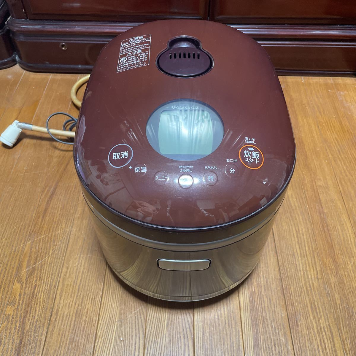 リンナイ ガス炊飯器 RR-055MST2 2017年製 ガス炊飯器 リンナイ RR
