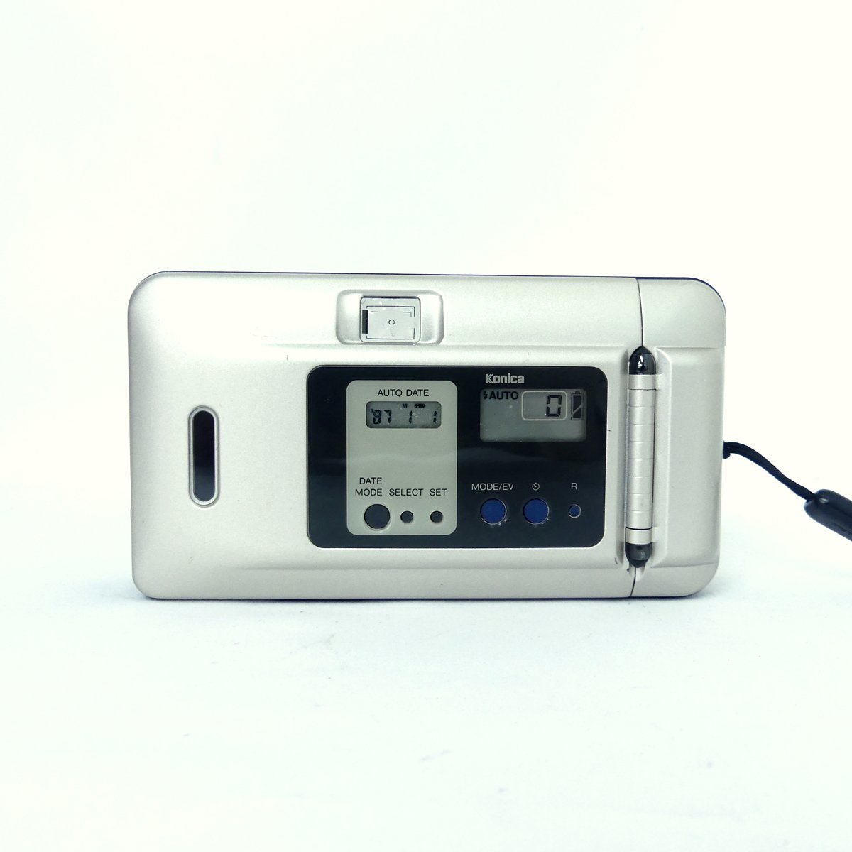 【動作品】 コニカ KONICA BIG MINI BM-201 Konica コニカ BiG mini ビッグミニ BM-201 シルバー フィルムカメラ