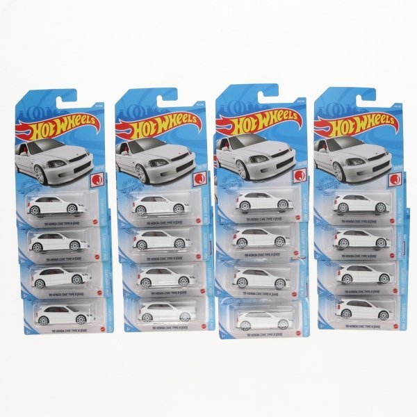 1/64 99 ホンダ シビック R EK9 「Hot Wheels J-IMPORTS」16点セット
