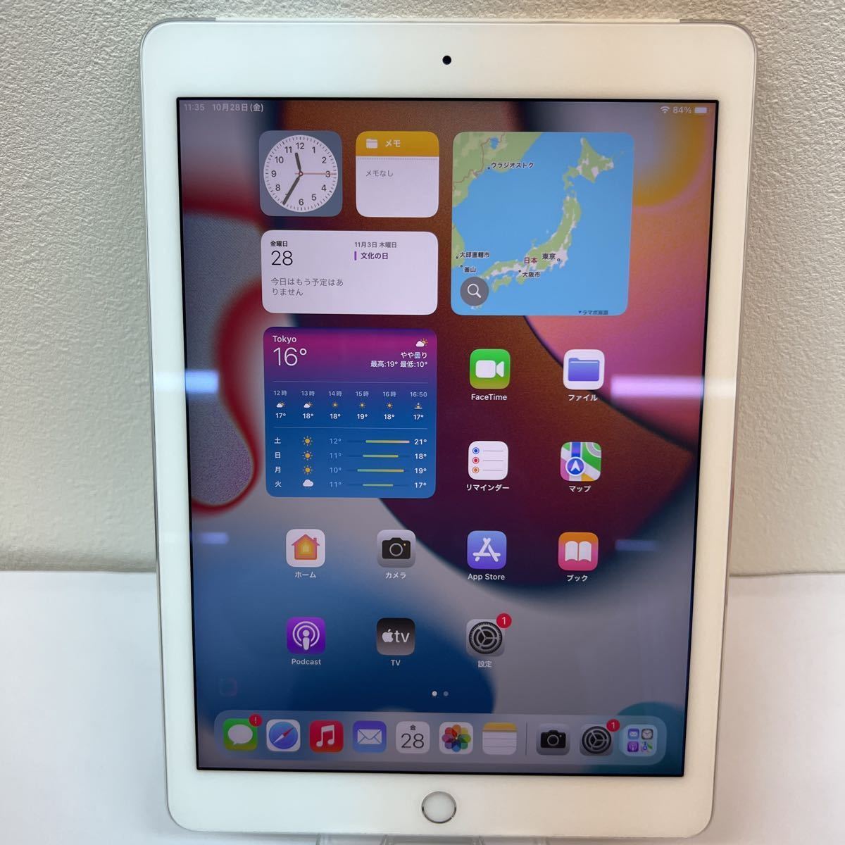 ジャンクApple iPad エアー2 シルバー128gb ジャンク】Apple iPad Air2 128GB Wi-Fi ＋Cellular シルバー #AR9192