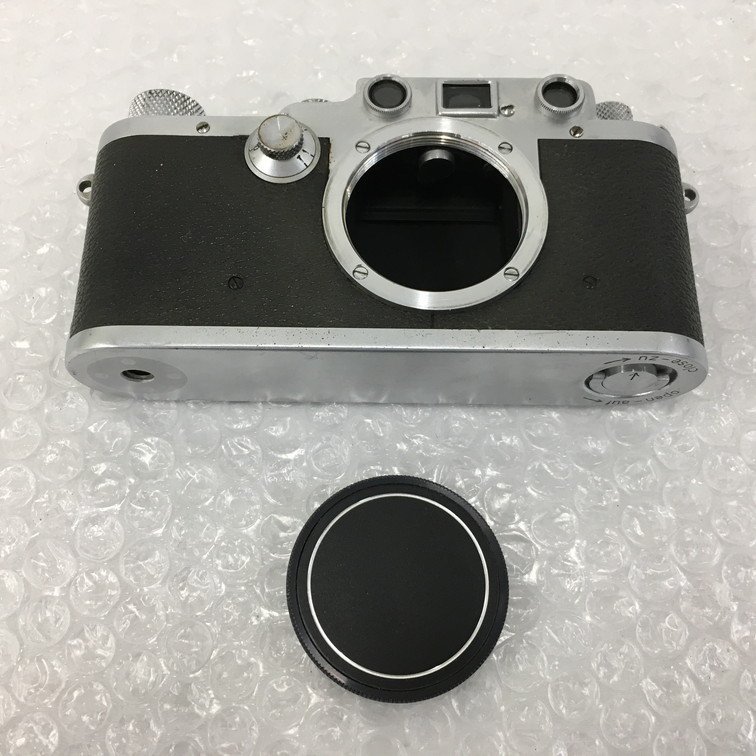 【AJAZ1033】Leica ライカ D.R.P. Ernst Leitz Wetzlar レンジファインダーカメラ ボディ Leitz Ernst Wetzlar シャッター確認済み 完全機械式 II型