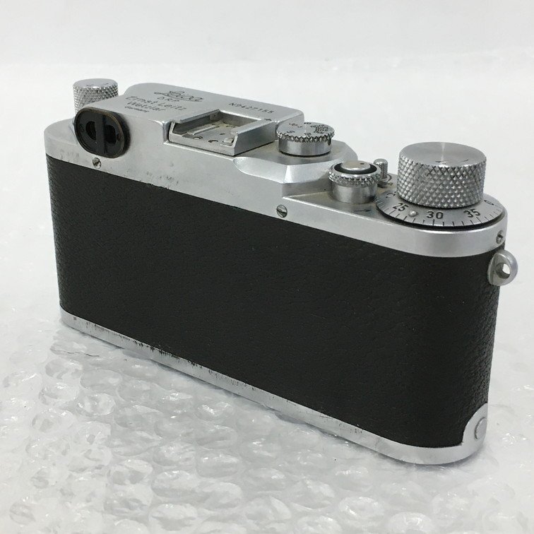 【AJAZ1033】Leica ライカ D.R.P. Ernst Leitz Wetzlar レンジファインダーカメラ ボディ Leitz Ernst Wetzlar シャッター確認済み 完全機械式 II型