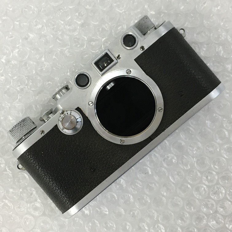【AJAZ1033】Leica ライカ D.R.P. Ernst Leitz Wetzlar レンジファインダーカメラ ボディ Leitz Ernst Wetzlar シャッター確認済み 完全機械式 II型