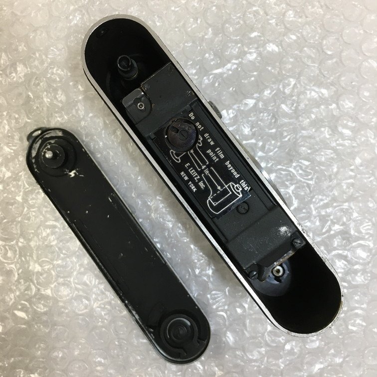 【AJAZ1033】Leica ライカ D.R.P. Ernst Leitz Wetzlar レンジファインダーカメラ ボディ Leitz Ernst Wetzlar シャッター確認済み 完全機械式 II型