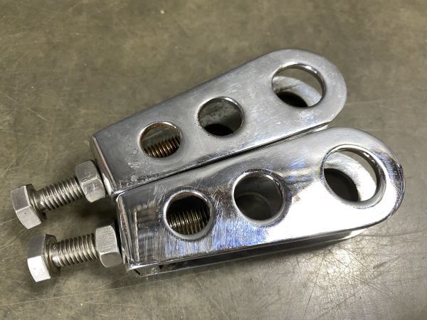 KH400 KH250 Z400FX チェーンアジャスター アジャスター 2026年最新Yahoo!オークション Z400fx チェーン クロームメッキ 公式通販 アクスルシャフトの -z400fx 代用金メッキ Z400FX用チェーンアジャスターメッキ送料込み 車 検⇒