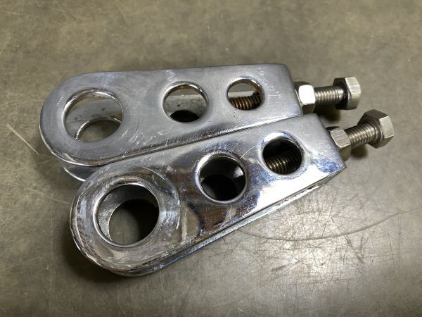 KH400 KH250 Z400FX チェーンアジャスター アジャスター 2026年最新Yahoo!オークション Z400fx チェーン クロームメッキ 公式通販 アクスルシャフトの -z400fx 代用金メッキ Z400FX用チェーンアジャスターメッキ送料込み 車 検⇒
