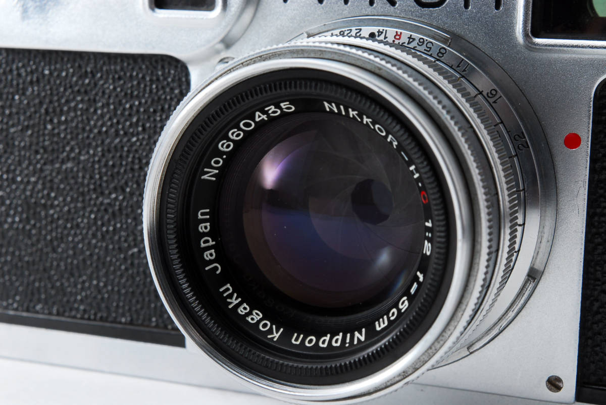 ニコン Nikon S2 レンジファインダー + NIKKOR-H C 5cm F2 #1838Y2OT26