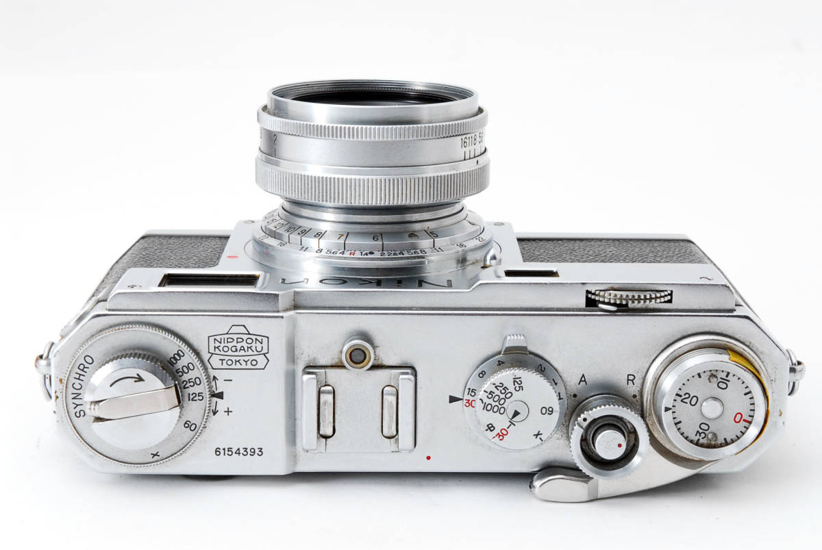 ニコン Nikon S2 レンジファインダー + NIKKOR-H C 5cm F2 #1838Y2OT26