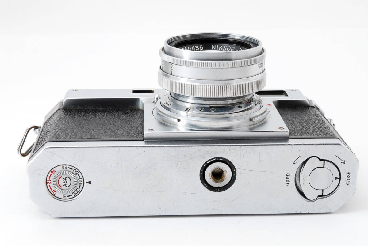 ニコン Nikon S2 レンジファインダー + NIKKOR-H C 5cm F2 #1838Y2OT26