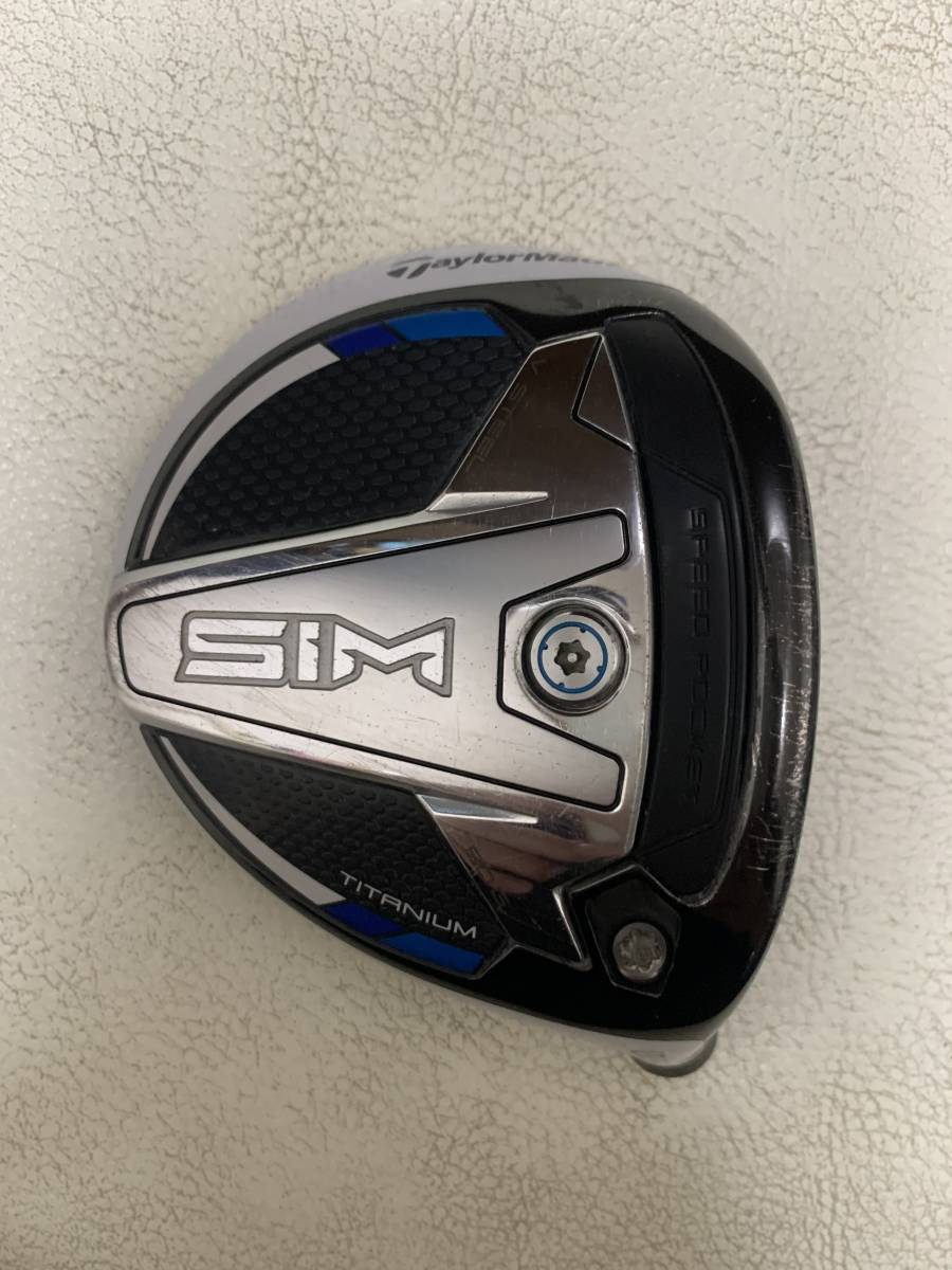 テーラーメイド SIM 5w 19° ヘッド単品 中古品 送料無料 右利き用 テーラーメイド 5W SIM 19度 TaylorMade 19° ヘッドのみ 中古