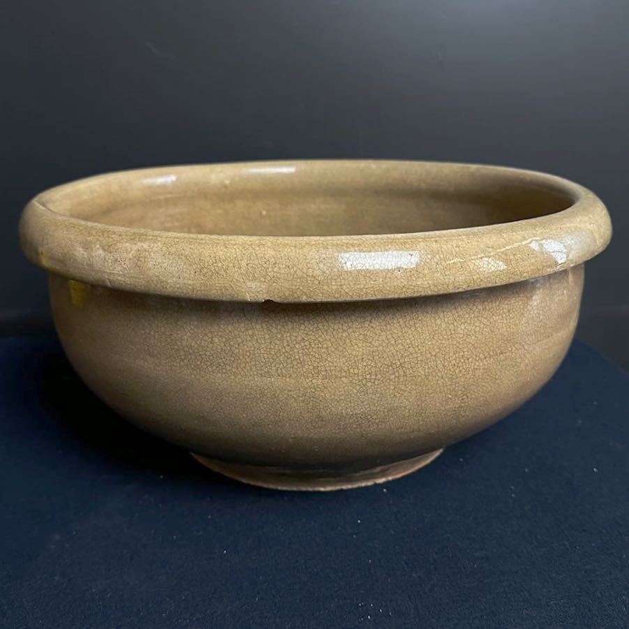 最安値，安い DM601 鉢 丸鉢 睡蓮鉢 メダカ鉢 水鉢 火鉢 手炙り 植木鉢 陶器 茶道具 炭道具 骨董 古美術 美濃焼(その他)｜売買されたオークション情報、yahooの商品情報をアーカイブ公開 - オークファン 陶磁一般