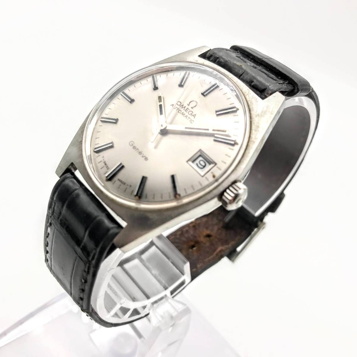 や[SjY21] 1円スタート！ OMEGA オメガ Geneve ジュネーブ 腕時計
