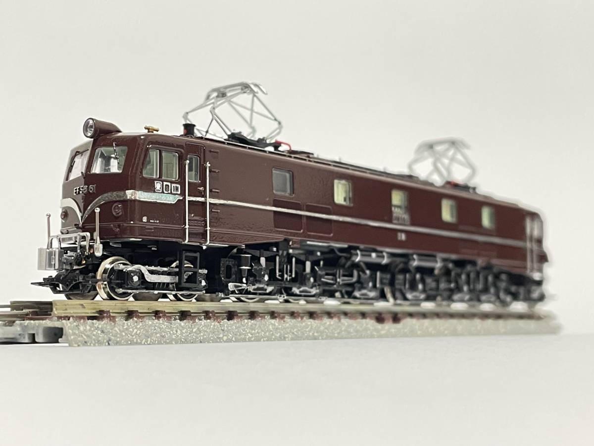 人気セール，人気 EF58 61 お召機 初期スタイル ディテールアップ/(電気機関車)｜売買されたオークション情報、yahooの商品情報をアーカイブ公開 - オークファン 電気機関車
