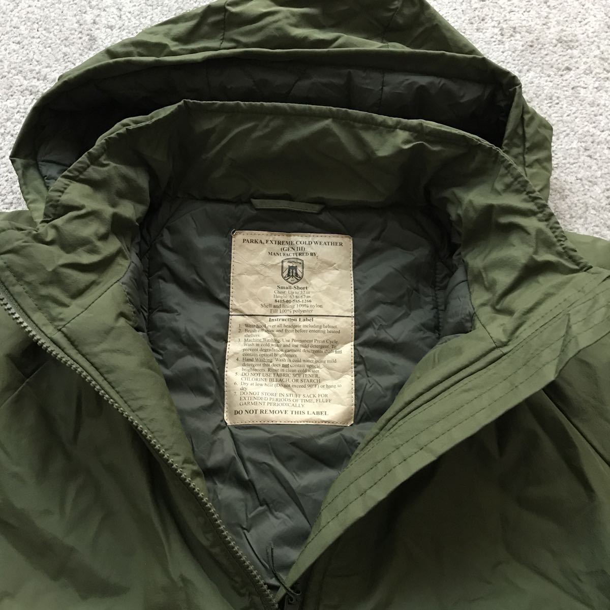 GEN3 ECWCS LEVEL7 Level TYPE メルカリ BAF 0 PRIMALOFT JACKET 米国 