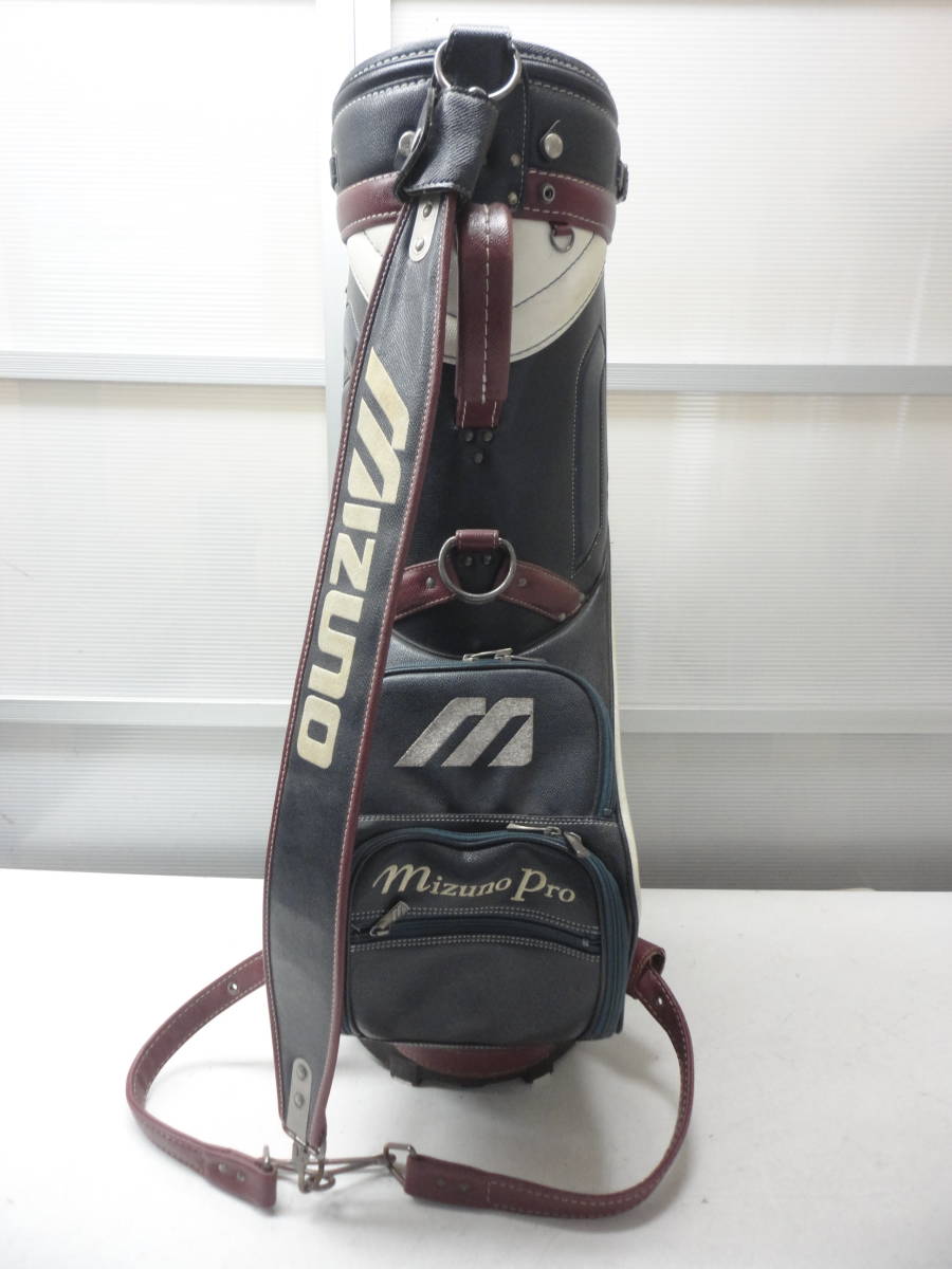 ☆即決！☆希少！☆フードなし☆mizuno/ミズノ☆3点式キャディバッグ