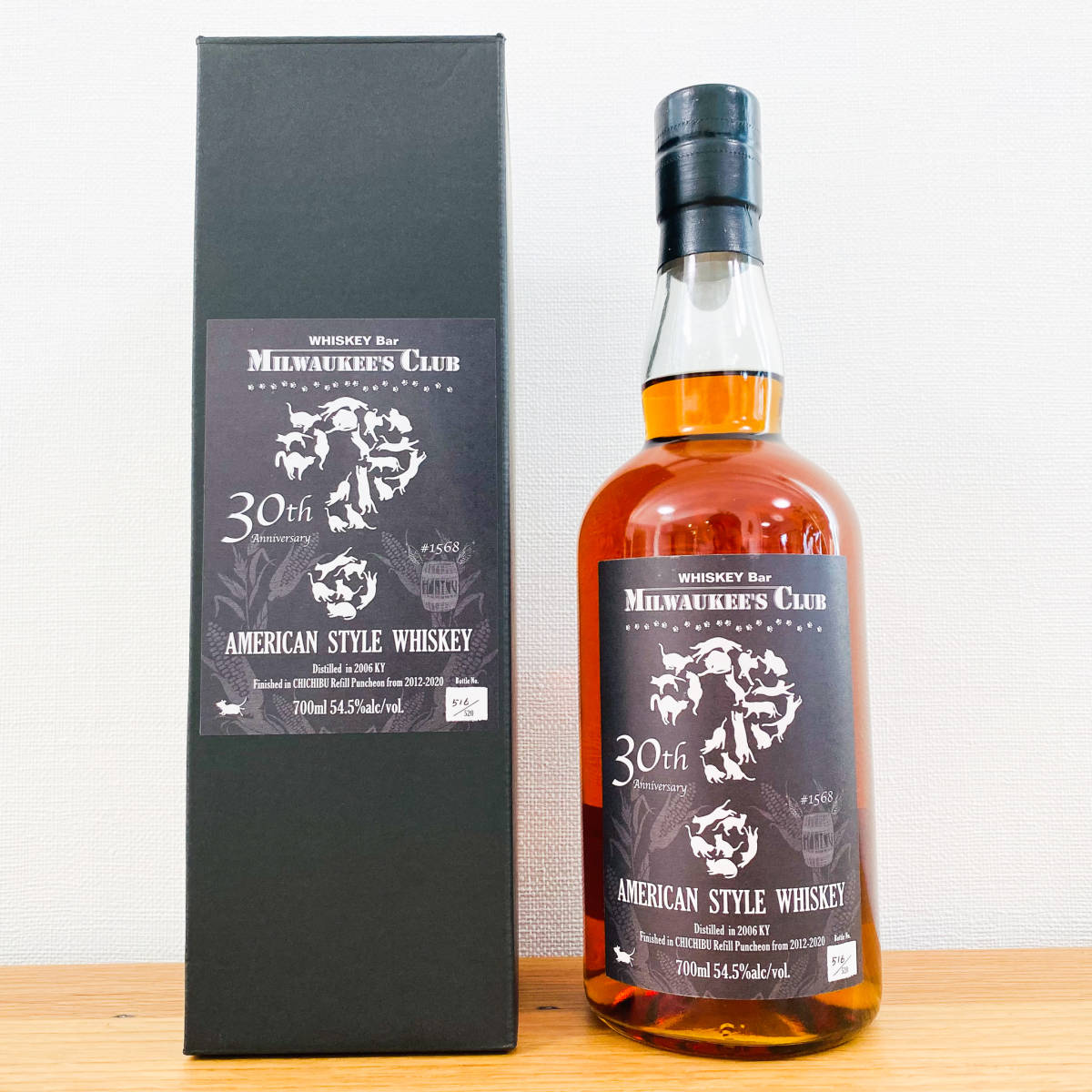 新品／未開栓＞イチローズモルト 秩父 “?” ミルウォーキーズクラブ 30  
