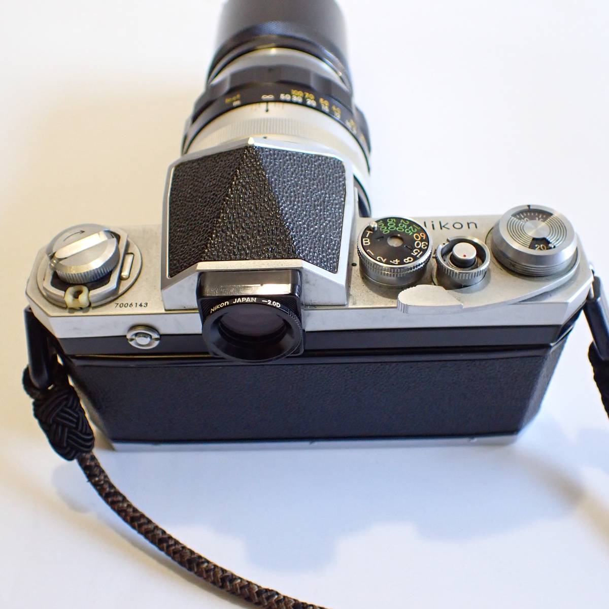 Nikon F 後期 アイレベル NIKKOR-H F=50 NIKKOR-Q Nikon ニコン F アイレベル NIKKOR-Q Auto ニッコール 1:4105MM F=20cm