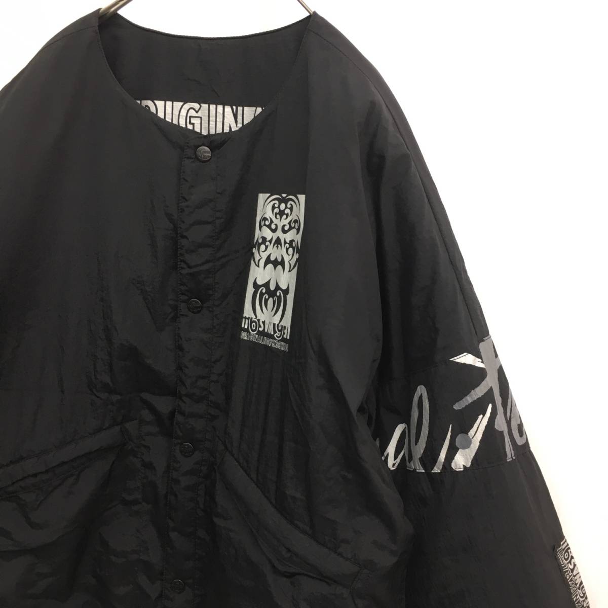 KZ5072☆TENDERLOIN : 21aw NYLON DABO JKT☆M☆黒 参考価格￥76780