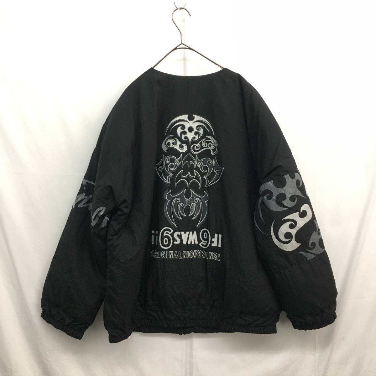 KZ5072☆TENDERLOIN : 21aw NYLON DABO JKT☆M☆黒 参考価格￥76780