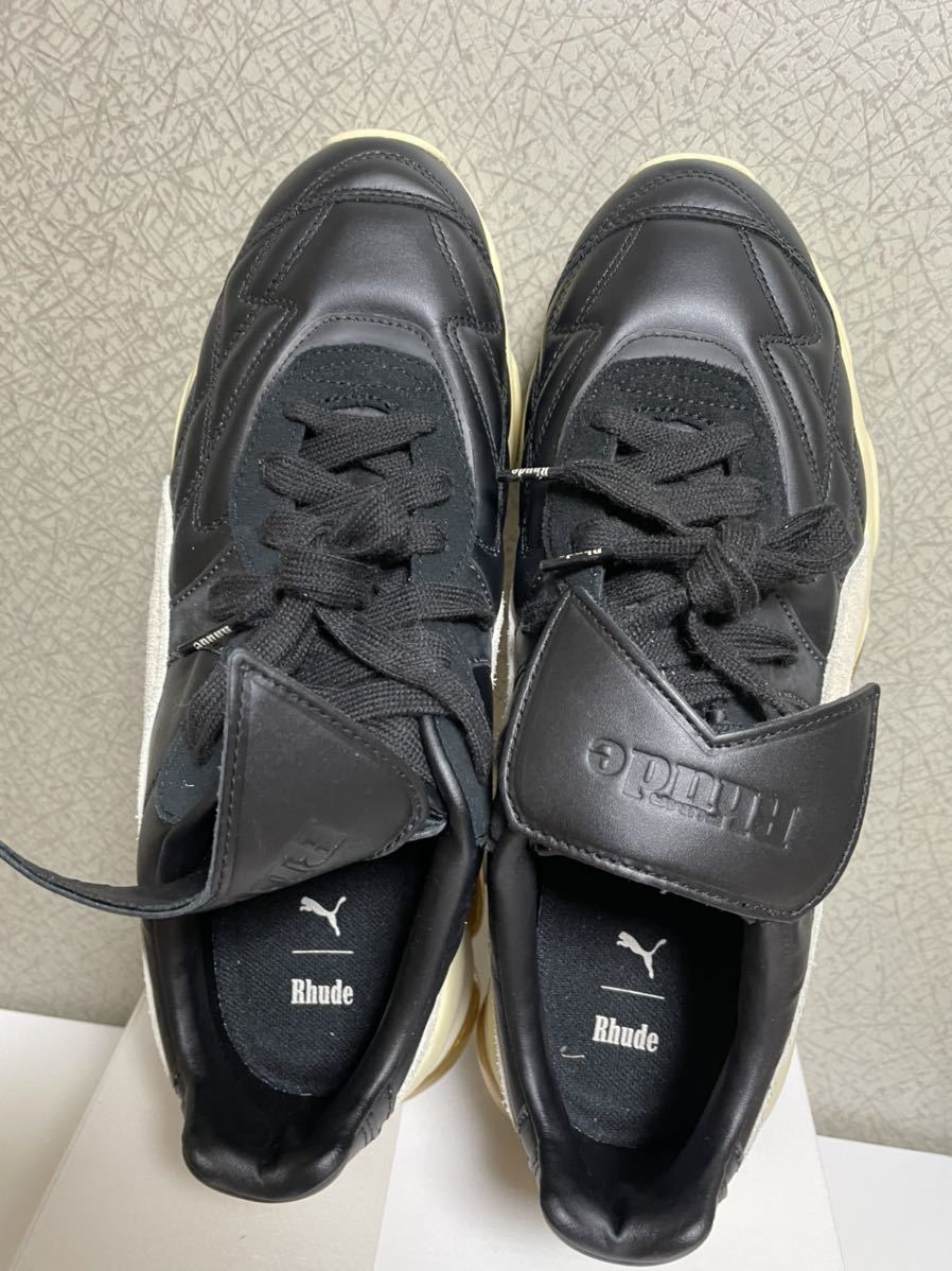 未使用】PUMA×RHUDE CELL KING 27.5cm プーマ×ルード セル キング 黒 