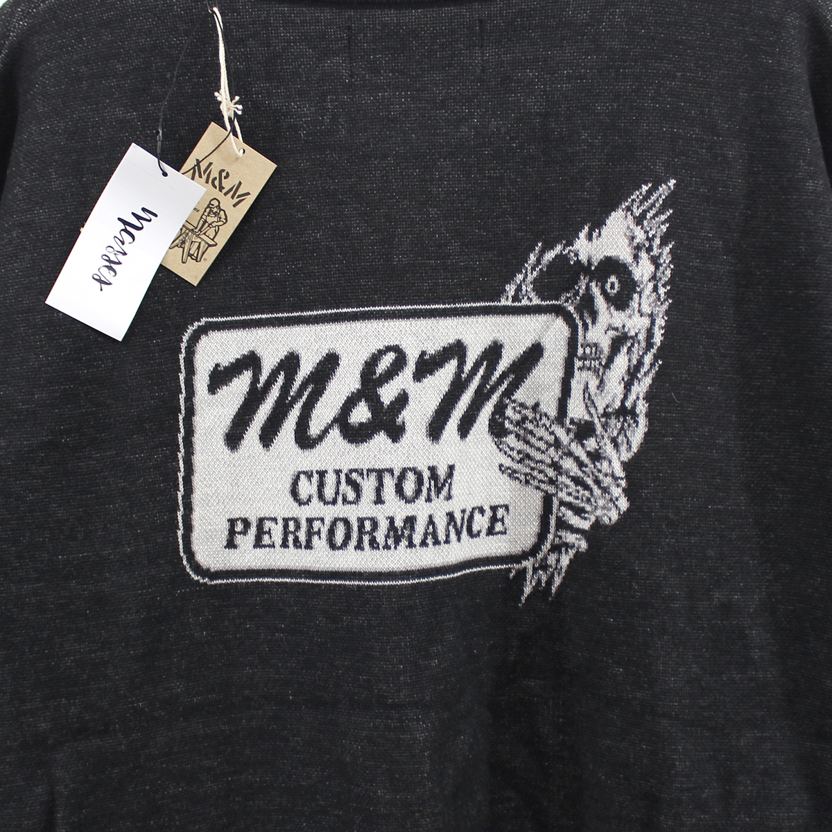 稀少 M&M × MASSES - SWEATER M×M MASSES 01 M&M CUSTOM PERFORMANCE 