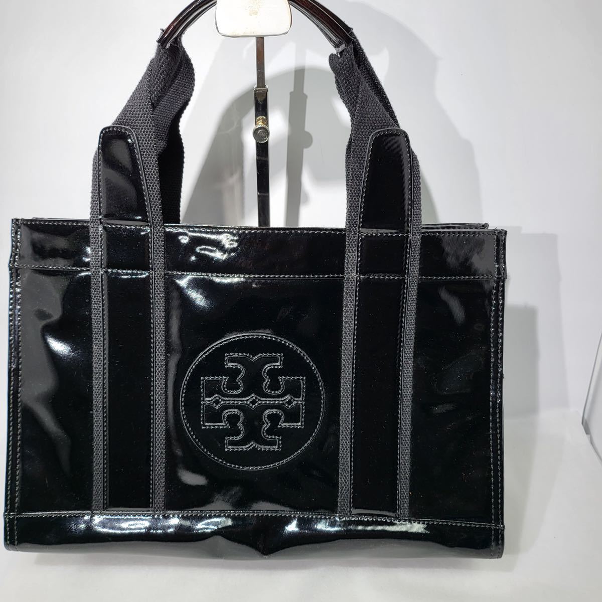 Burch トートバッグ エナメル TORY BURCH トリーバーチ フレミング エナメル調2WAYバッグ ◇Tory Tory Ella エラ 価格 低 - 新品未使用Tory