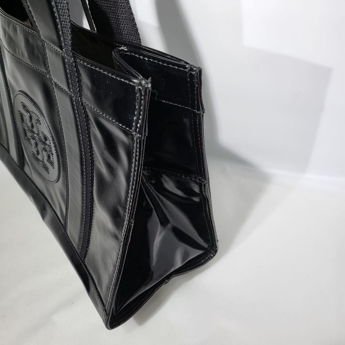 Burch トートバッグ エナメル TORY BURCH トリーバーチ フレミング エナメル調2WAYバッグ ◇Tory Tory Ella エラ 価格 低 - 新品未使用Tory