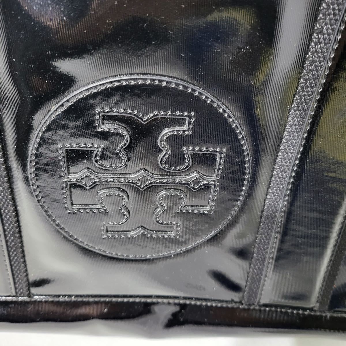Burch トートバッグ エナメル TORY BURCH トリーバーチ フレミング エナメル調2WAYバッグ ◇Tory Tory Ella エラ 価格 低 - 新品未使用Tory