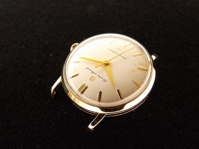 セイコー Sマーク マーベル 19石 赤機械 1958年3月製 美品 ビッグ