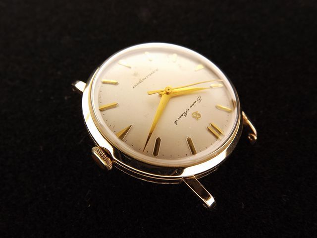 セイコー Sマーク マーベル 19石 赤機械 1958年3月製 美品 ビッグ