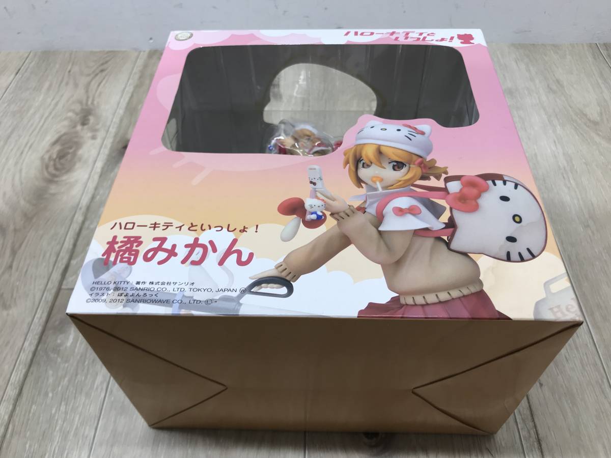 078 B) ☆1円～☆ ハローキティといっしょ！ 橘みかん フィギュア