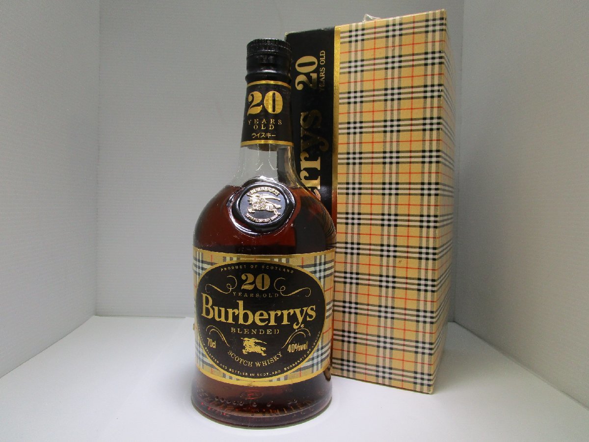 バーバリー 20年 700ml 40% Burberrys ブレンデッド スコッチ