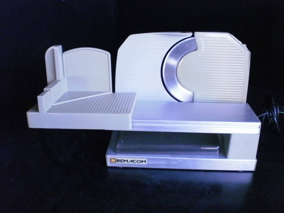 フードスライサー REMACOM RSL-S19 レマコム 動作品 REMACOM フードスライサー RSL-S19 100V レマコム FOOD SLICER 刃直径