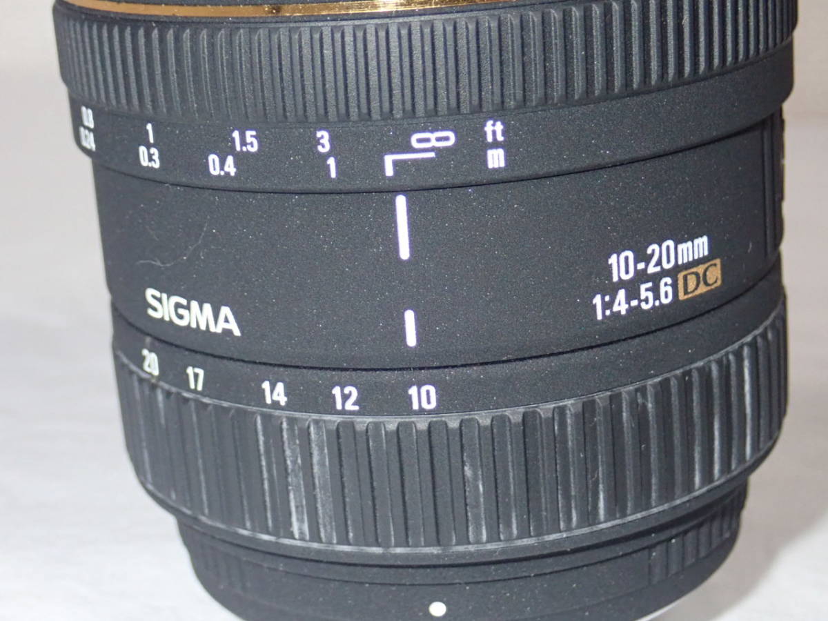 シグマ SIGMA 10-20mm f4-5.6 EX DC ペンタックスKマウント 中古)SIGMA
