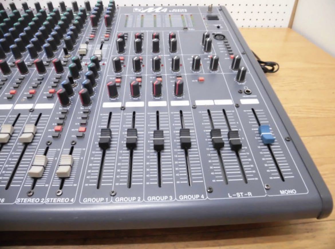 ♪・EV M4 MIXING CONSOLE　16 チャンネル ステレオ ミキサー ・♪　管理番号712-47千葉県印旛郡栄町発MIXER
