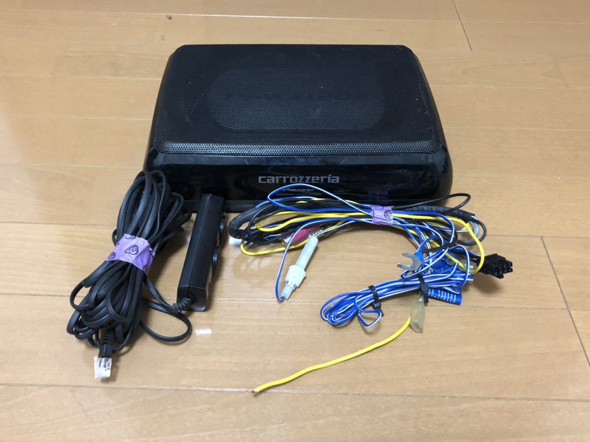 カロッツェリア TS-WX120A パイオニア : アンプ内蔵サブウーハー 20cm