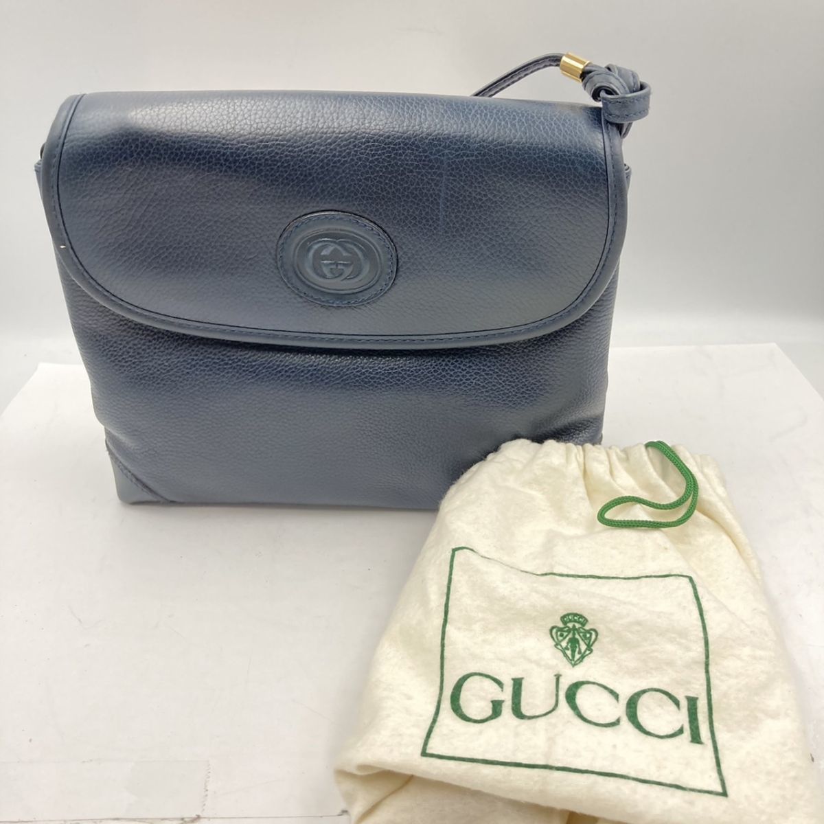 H706-A99-27 GUCCI グッチ オールド ショルダーバッグ 007-14-0087 GG 