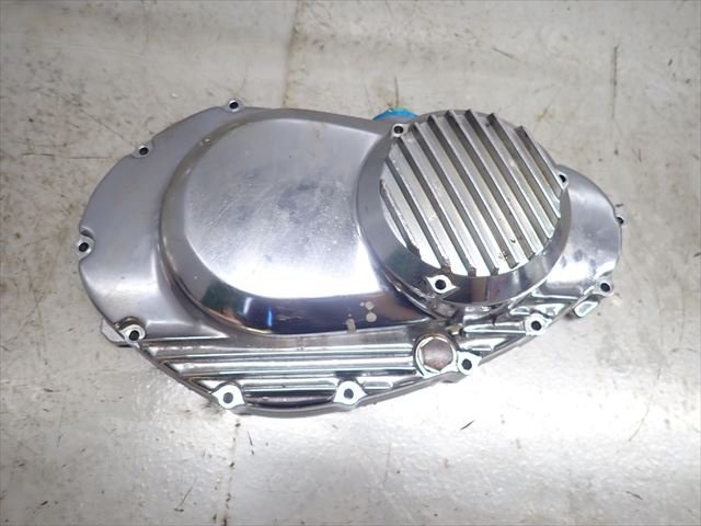 εDE14-76 スズキ GSX250E 刀 ゴキ GJ51B 1983年式 エンジン クランクケースカバー 右 クラッチカバー 破損無し！