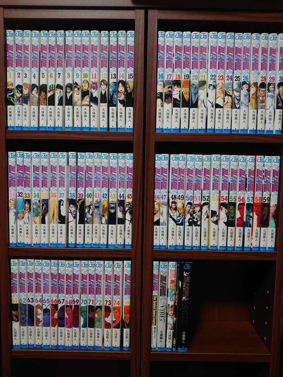 ブリーチ 1～74巻 全巻セット＋関連本6冊 久保帯人BLEACH
