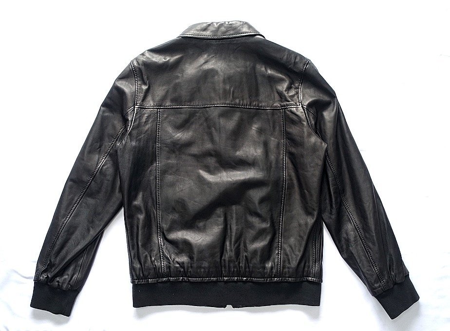 Hugo BOSS ラムレザーフライトジャケット