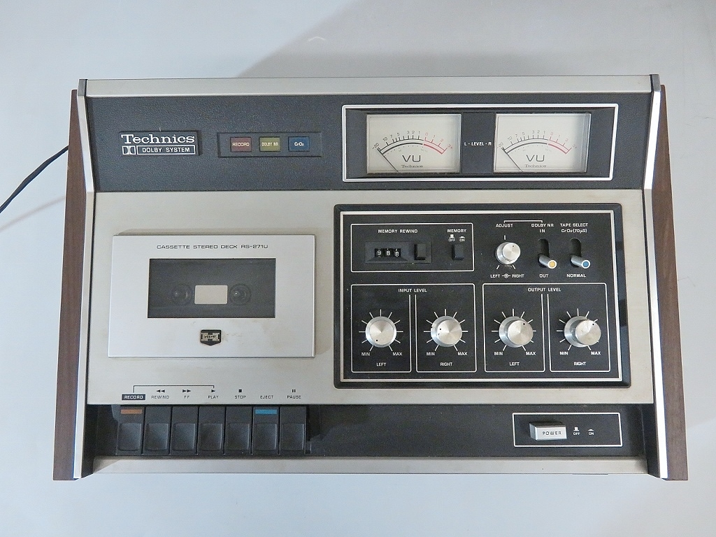 Technics/テクニクス RS-271U カセットテープデッキ (1031 ☆直接引