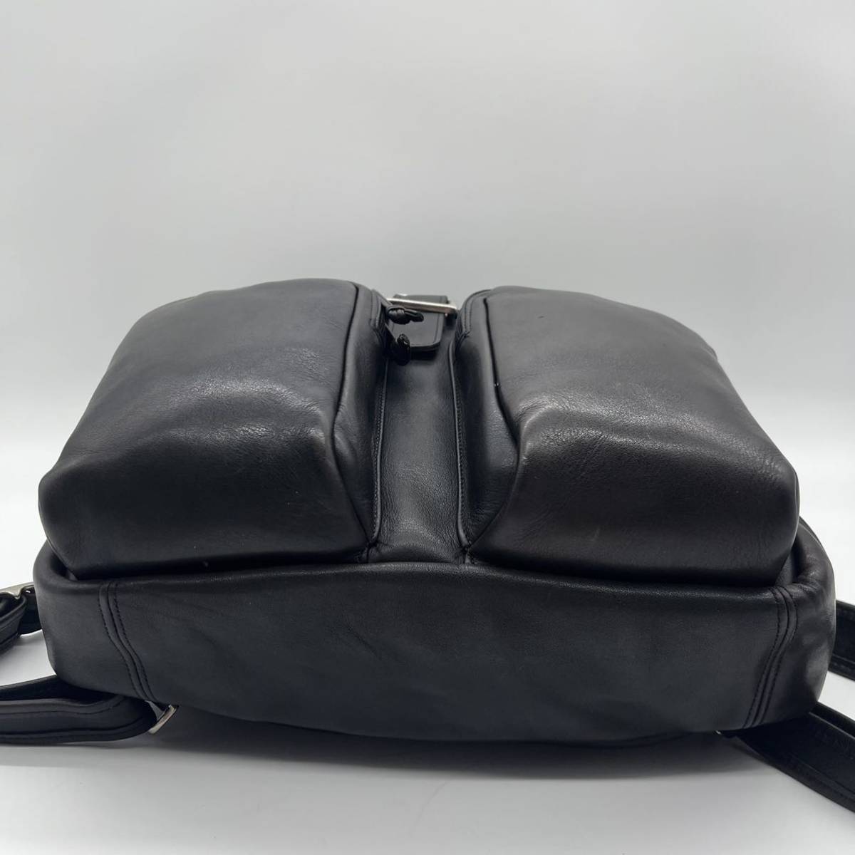 1円【極美品】COACH オールドコーチ リュック バックパック ダーク 