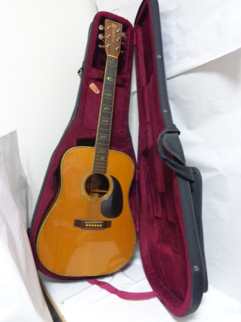 中*旦様 Morris W-45 アコースティックギター ハードケース付 寺田楽