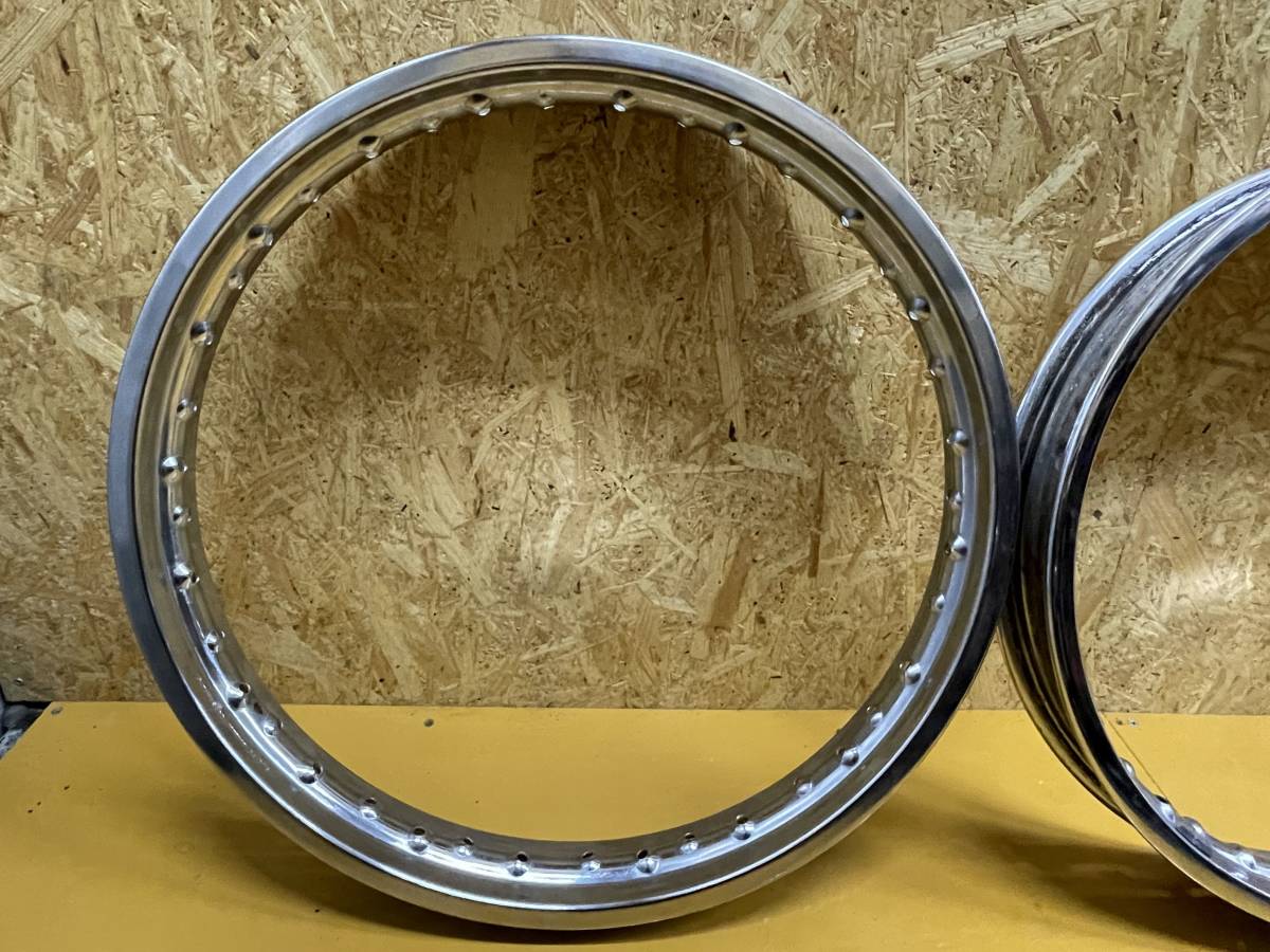 KAWASAKI Z1 Z2 リム 前後セット TAKASAGO タカサゴ 3A 303 3D 303 