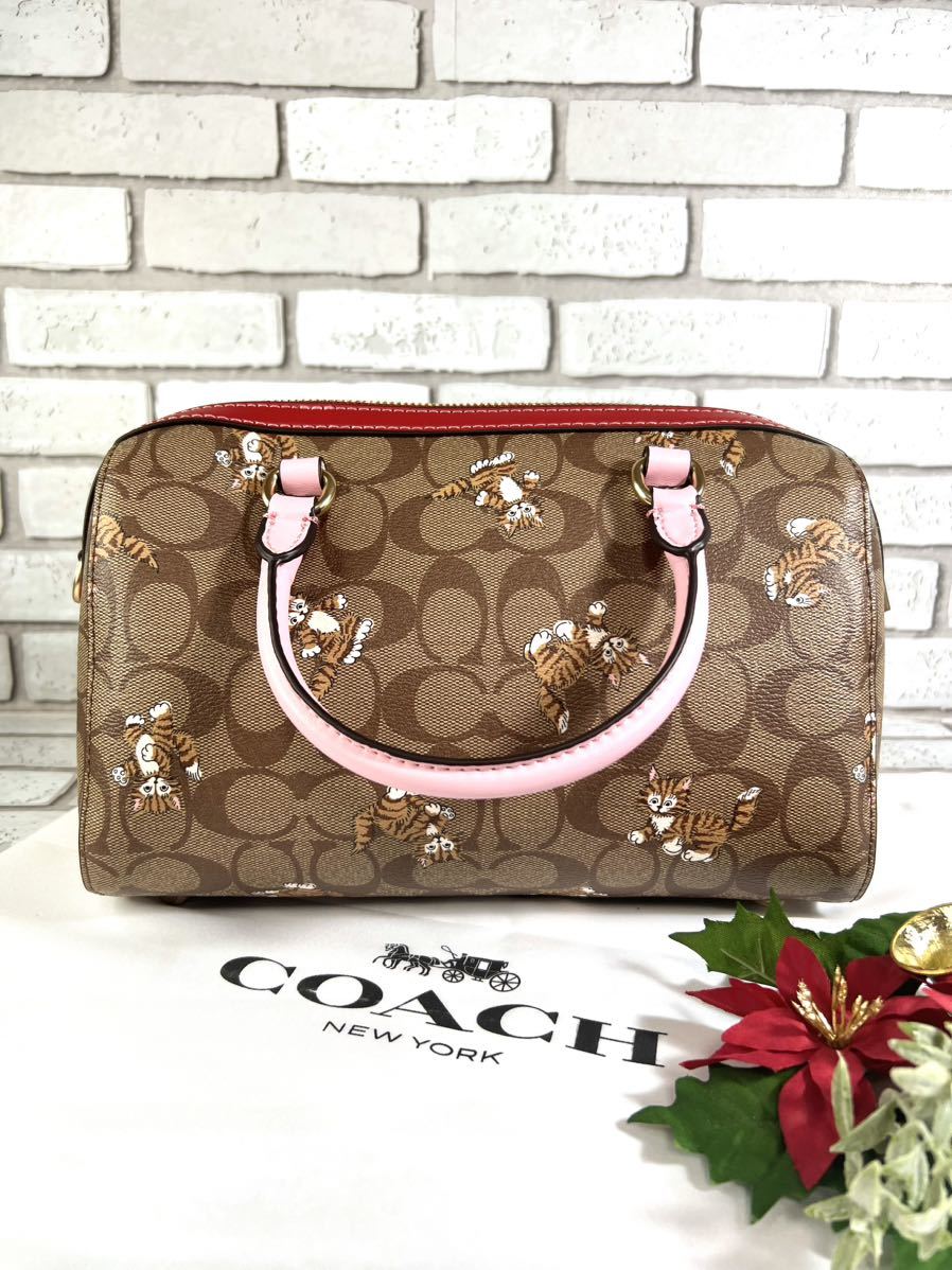 送料無料][新品]コーチ coach ミニボストンバッグローアンサッチェル